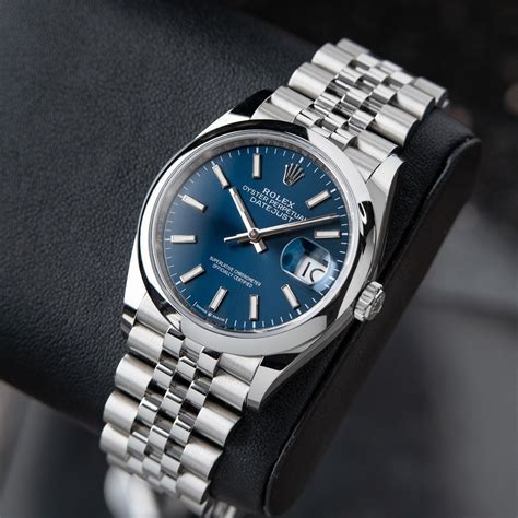 rolex datejust 36 blue|rolex datejust 36mm price.